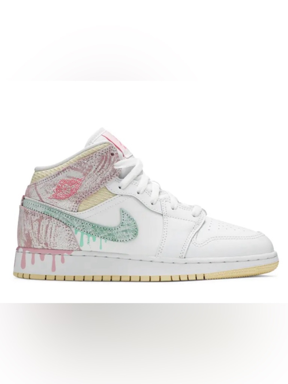 2021 Air Jordan 1 Mid SE GS 'Ice Cream' Girls size 1.5Y